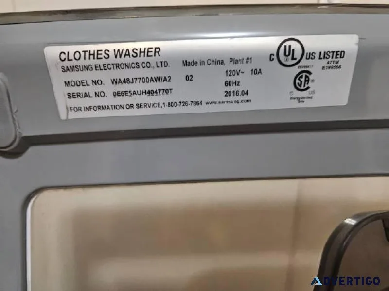 Samsung Activewash Aquajet VRTSamsung Moisture Sensor Dryer Set