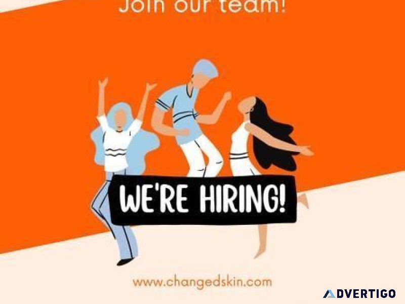 Sales Rep. Needed For Our Skin Care Products