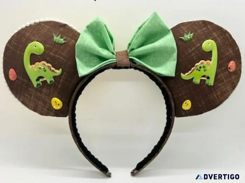 Enchanting Dino Mouse Ears