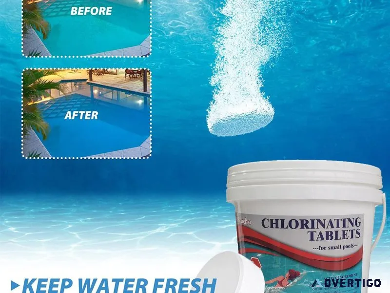 3 inch chlorine tablets for swimming pool spa and hottub