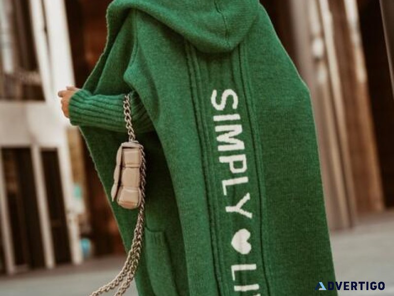SIMPLY LIVE Hooded Cardigan