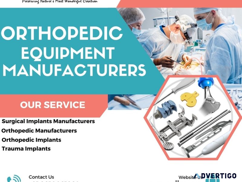Top orthopedic medical device companies | siora surgical
