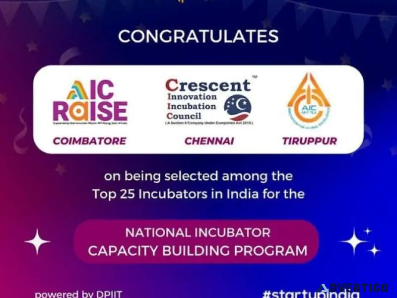 best business incubators in india