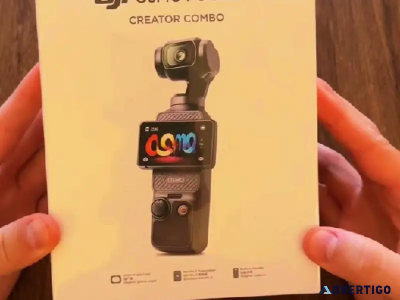 New Osmo Pocket 3 Vlogging Camera