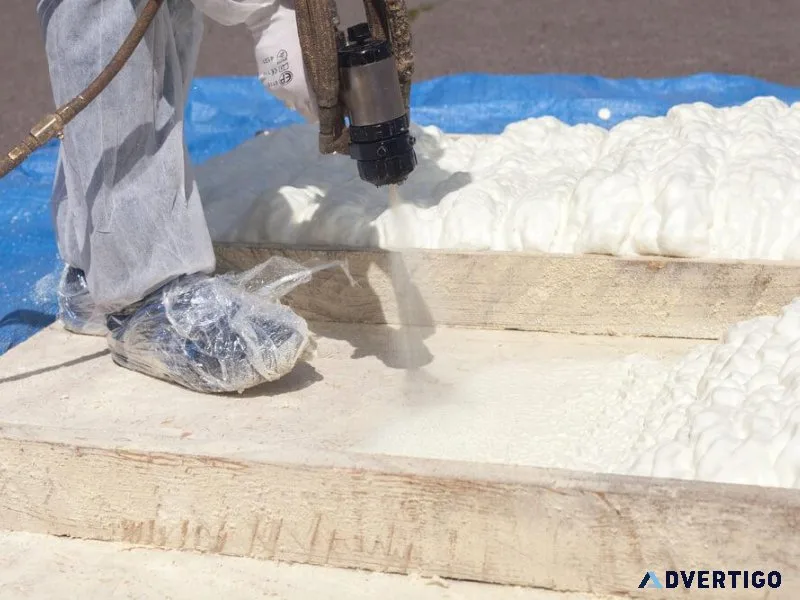 Flat Roof Spray Foam Insulation in Toronto