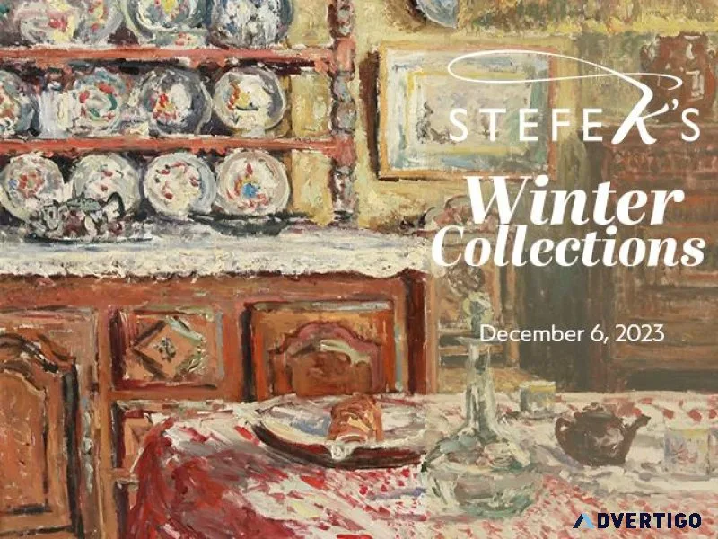 Stefek s Winter Collections Fine Arts Auction