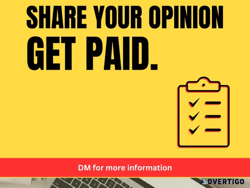 Remote Survey Participant - Earn Money from Home