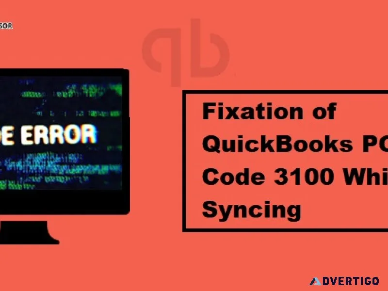 How to fix quickbooks error code 3100 while syncing?