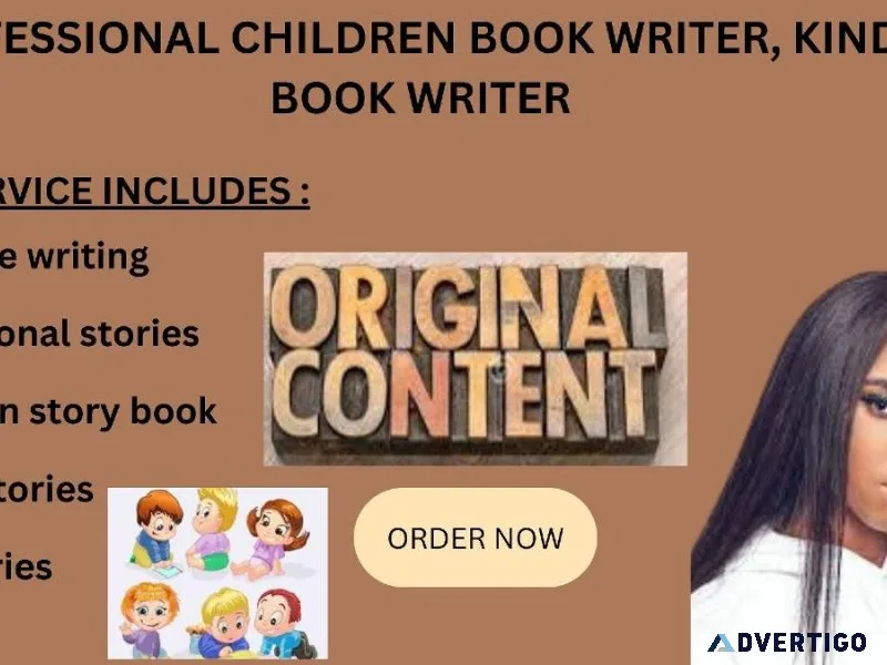 I will ghostwrite kid stories children e book and short stories