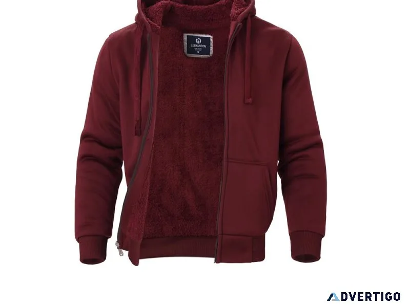 Free Shipping10% Off First OrderMen s Sherpa Hoodie