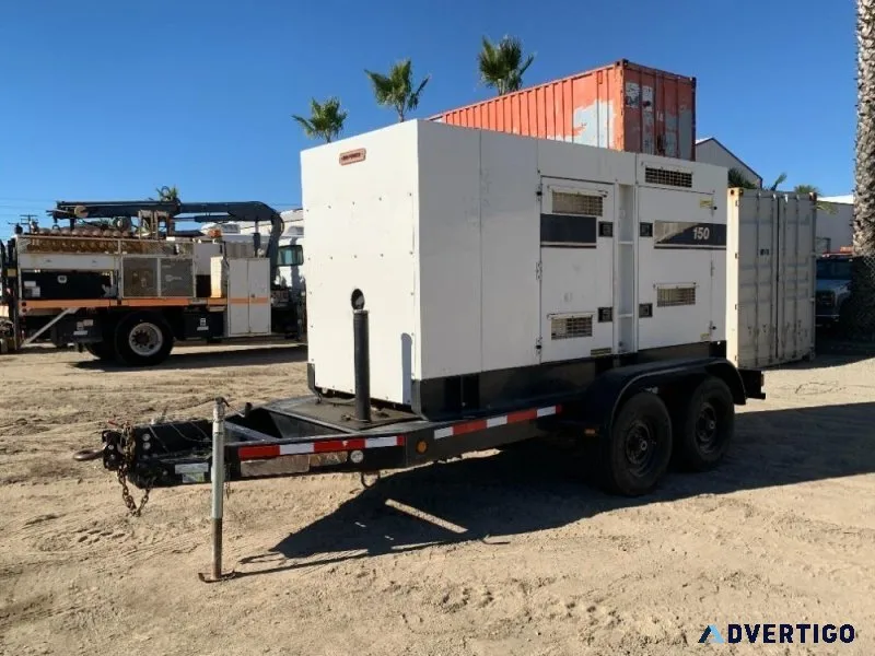 2013 MULTIQUIP DCA150SSCU4ISG GENERATOR 1330101236
