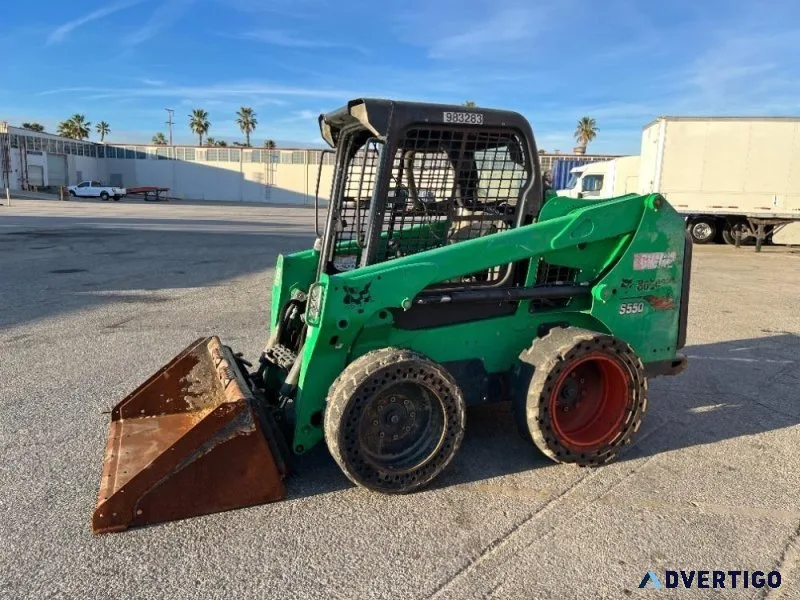 2017 BOBCAT S550 SKIDSTEER LOADER 