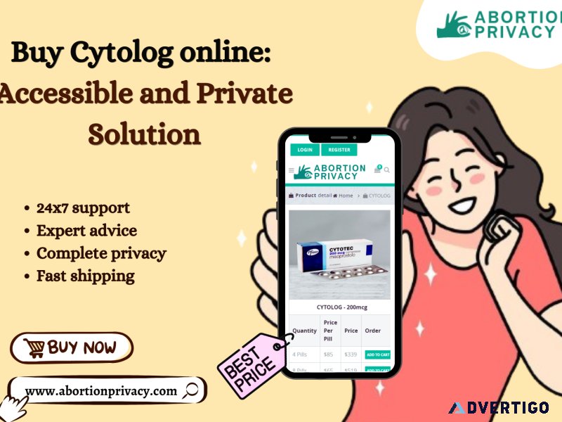 Buy cytolog online: accessible and private solution