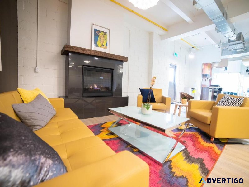 5 Person Private Office Space for Rent - 24H ALL ACCESS