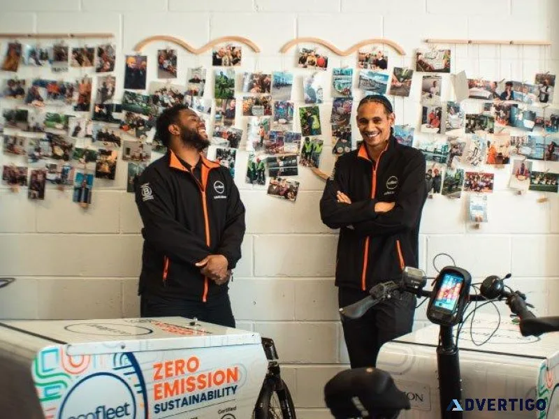 Zero Emission Delivery Service in London by ecofleet