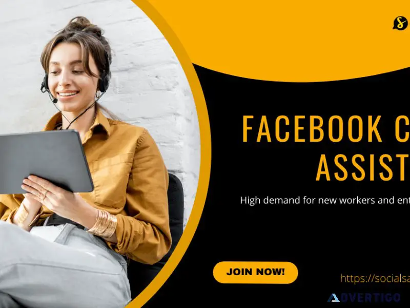 Work from Home 30 Facebook Chat Assistant
