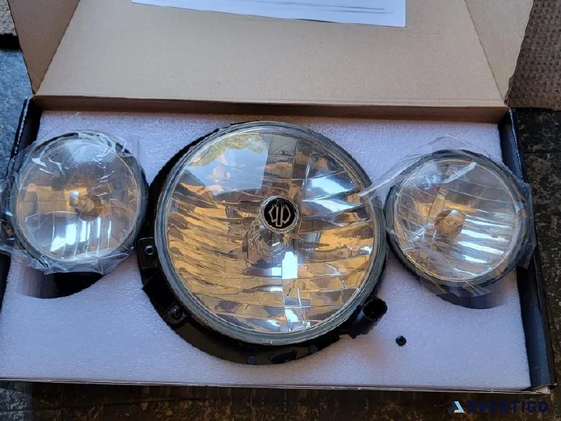 OEM Harley Davidson Headllight and Foglights