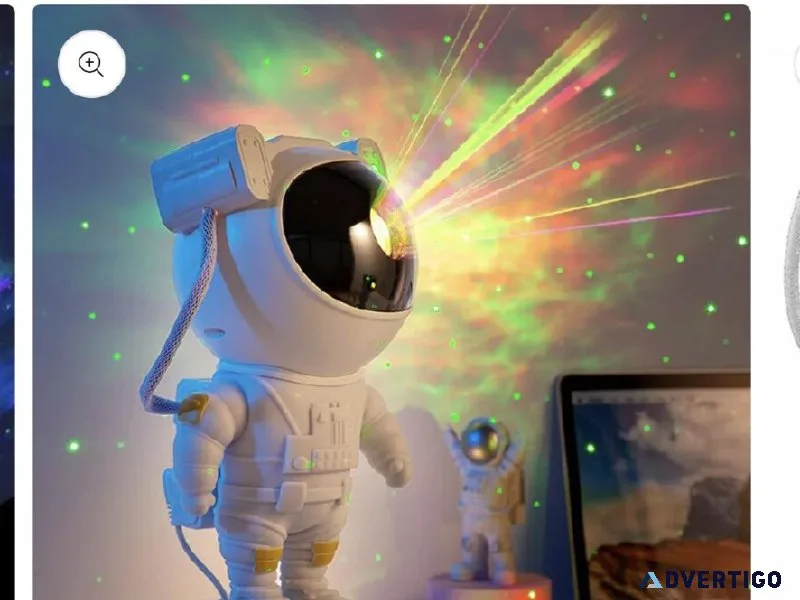 Astronaut galaxy sky projector