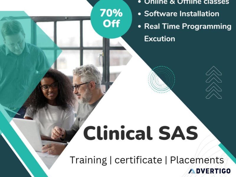Clinical SAS training and placements with Certificate
