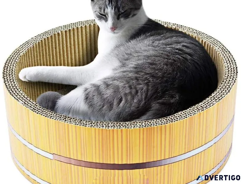 Brand new round cat scratcher
