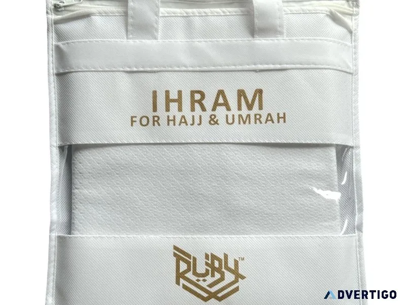 Complete your pilgrimage gear: shop ihram for hajj & umrah