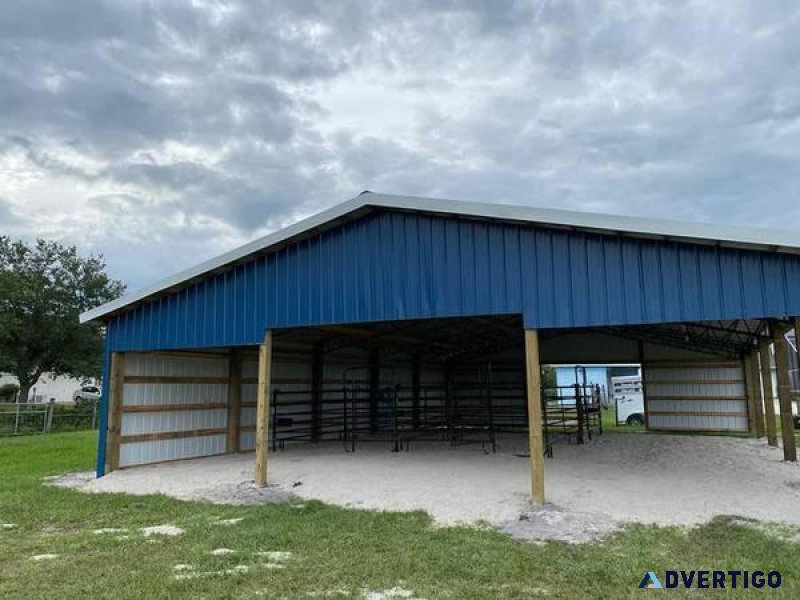 WE GOT THE BEST POLE BARNS AROUND
