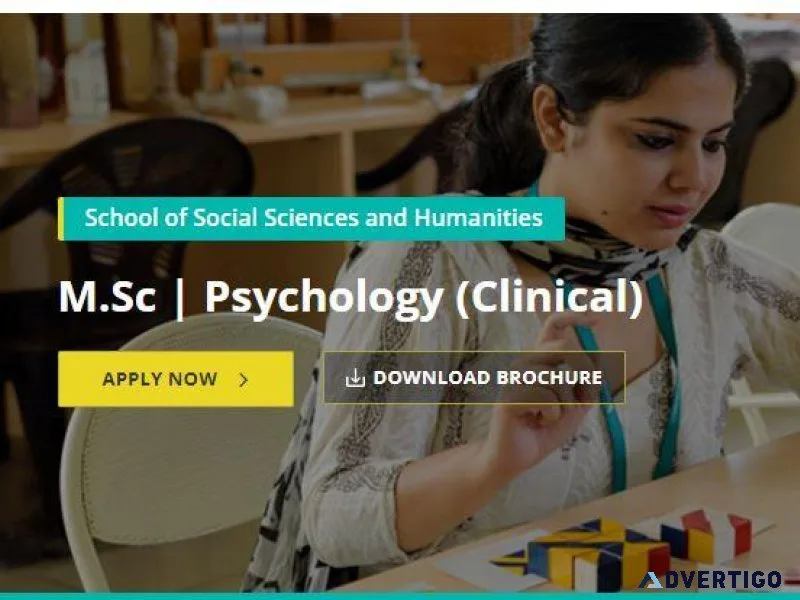 M.Sc. Psychology Clinical Program  CMR University