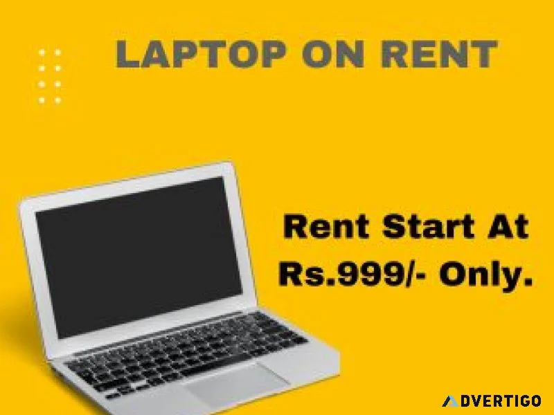 Rent a laptop in mumbai starts at rs899/- only