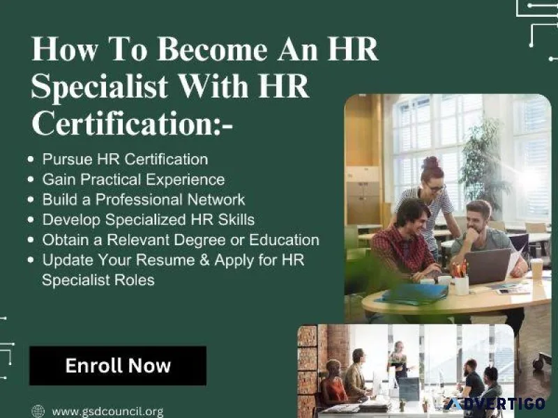How To Become An HR Specialist With HR Certification