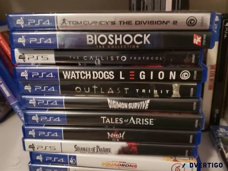 PS4 and PS5 Games
