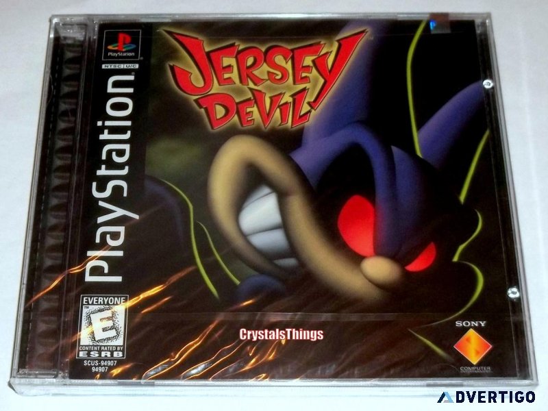 Jersey Devil PS1 New Factory Sealed Y Fold 1998 PlayStation