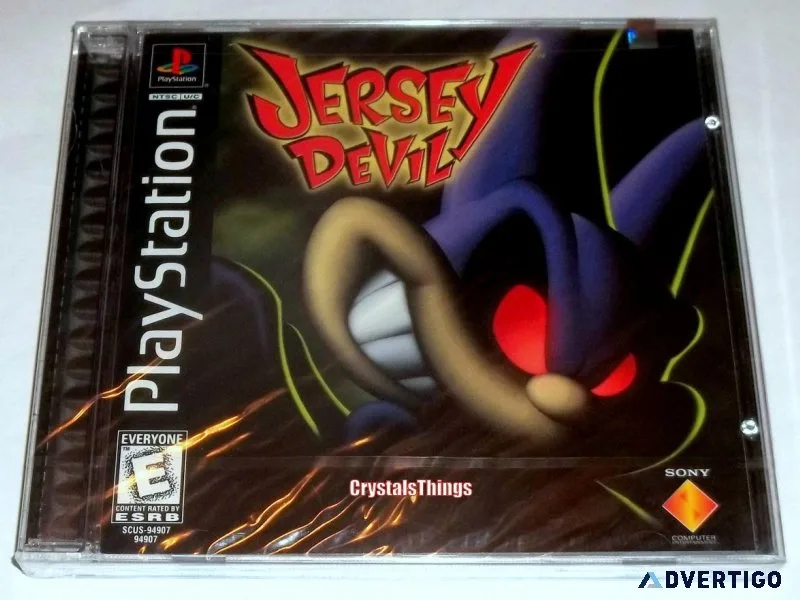 Jersey Devil PS1 New Factory Sealed Y Fold 1998 PlayStation