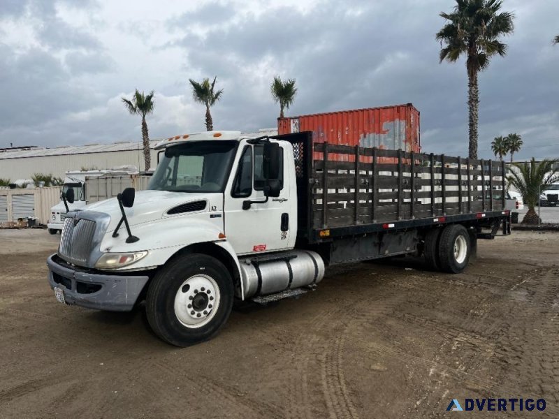 2012 INTERNATIONAL 4300 DURASTAR FLATBED TRUCK 11001236