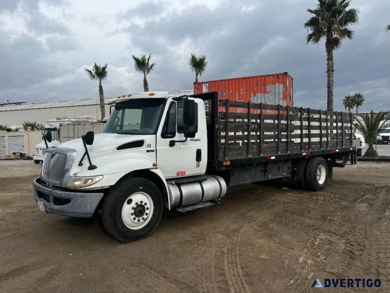 2012 INTERNATIONAL 4300 DURASTAR FLATBED TRUCK 11001236