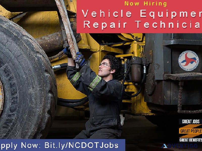 Automotive Mechanic  Equipment Repair Technician II - 3 Openings
