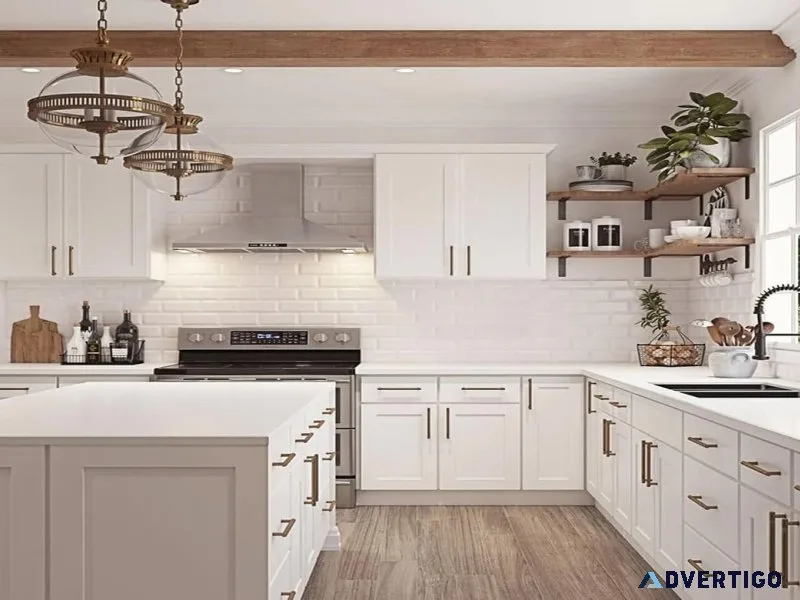 Upgrade Your Kitchen with Pre-Assembled White Shaker Cabinets