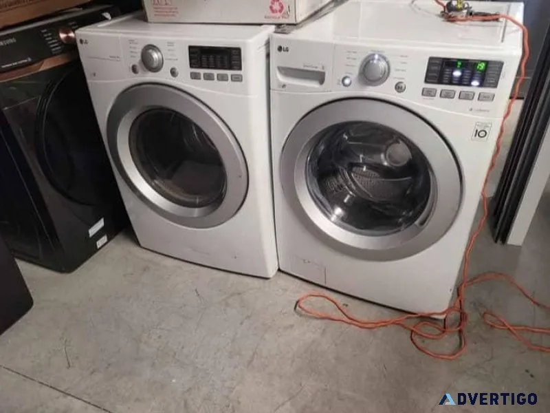LG Washing Machine and Dryer