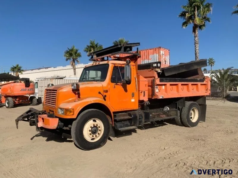 2001 INTERNATIONAL 4900 BOBTAIL DUMP TRUCK 91406236