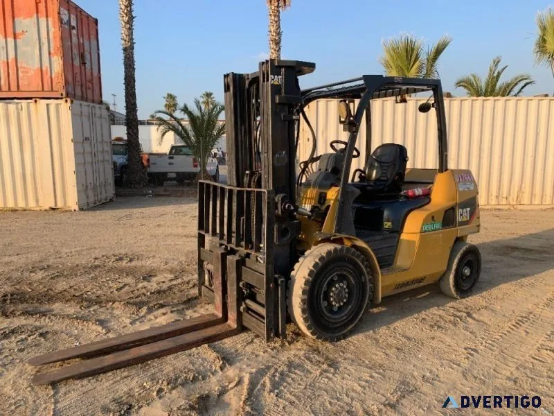 2012 CATERPILLAR P8000 FORKLIFT 1161101236