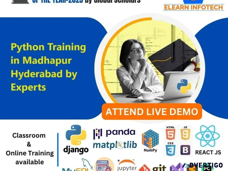 Python Training in Madhapur Hyderabad by Experts