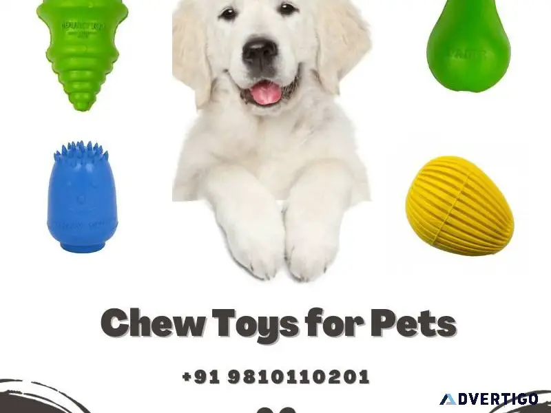 Premium Chew Toys for Pets - Call 91 9810110201