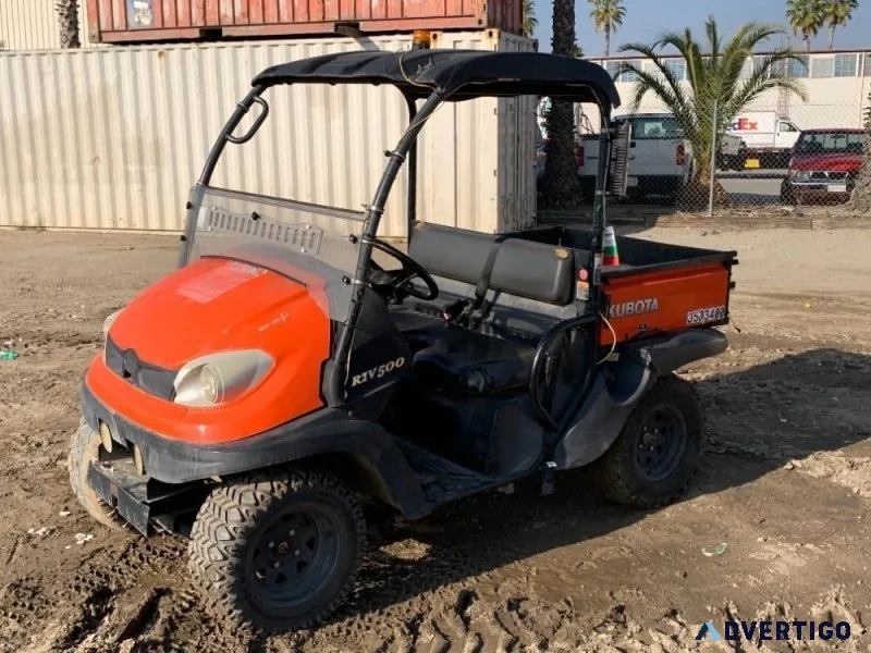 2018 KUBOTA RTV500 UTILITY CART 1011104236
