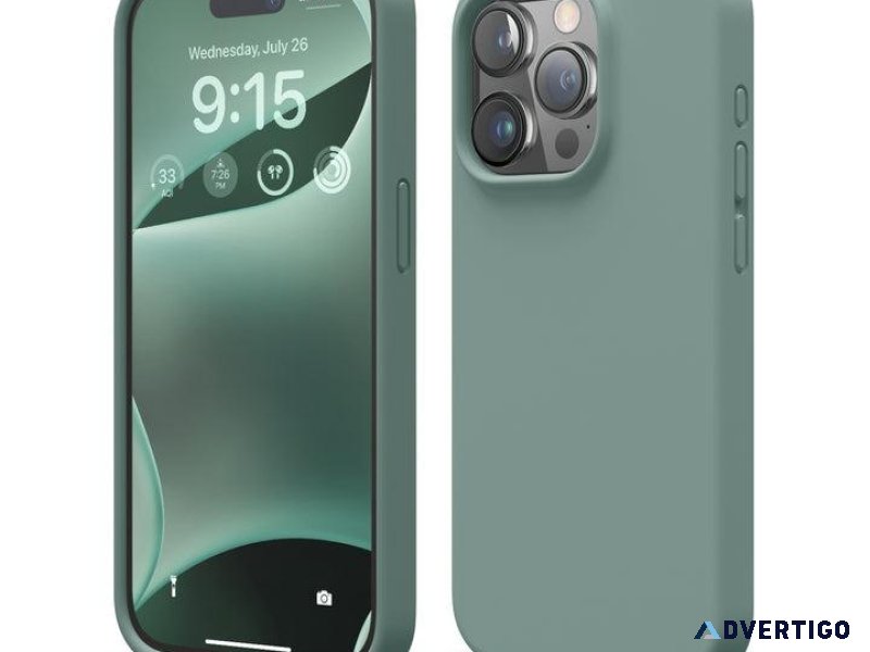 Premium Silicone Case for iPhone 15 Pro [30 Colors] - elago