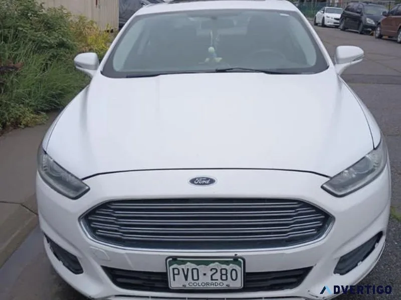 2016 Ford Fusion Runs Drive need brakes