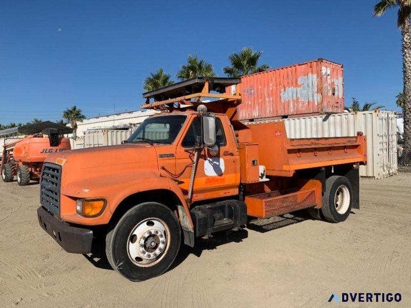 1995 FORD F-SERIES BOBTAIL DUMP TRUCK 91408236