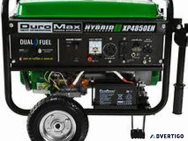 Duromax Hybrid Generator (Gas or Propane)