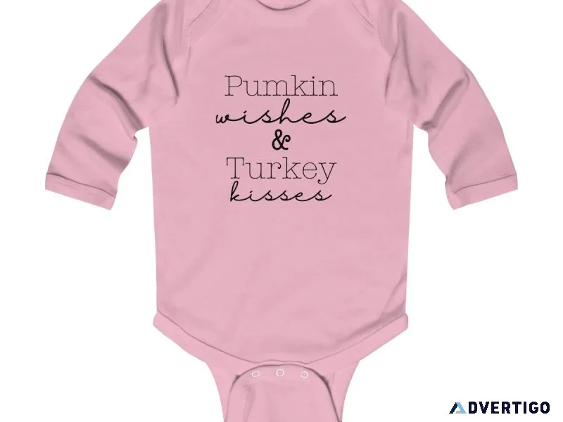 Adorable Handmade Fall Baby Onesies - Perfect for Thanksgiving