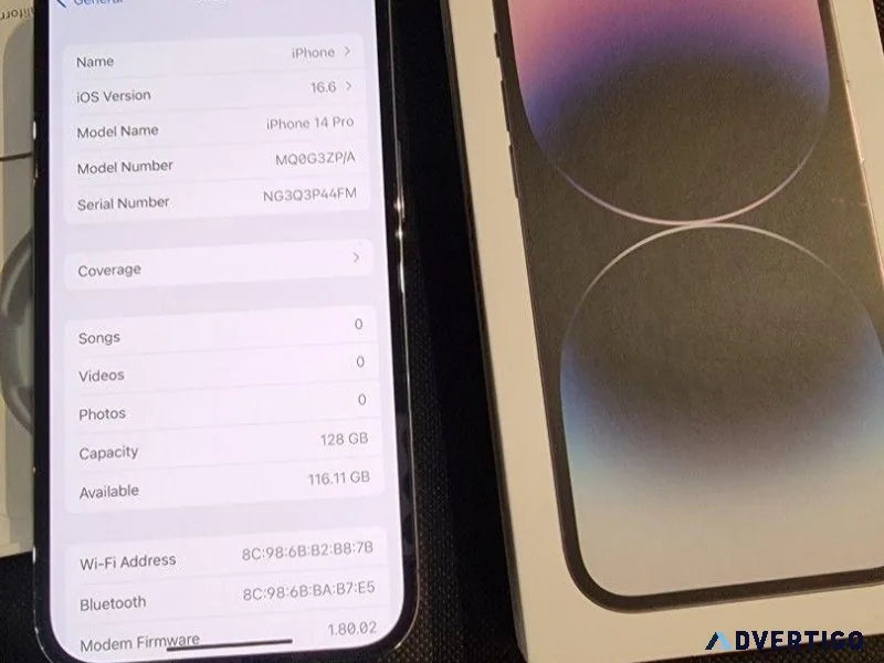 iPhone open box with full accessories