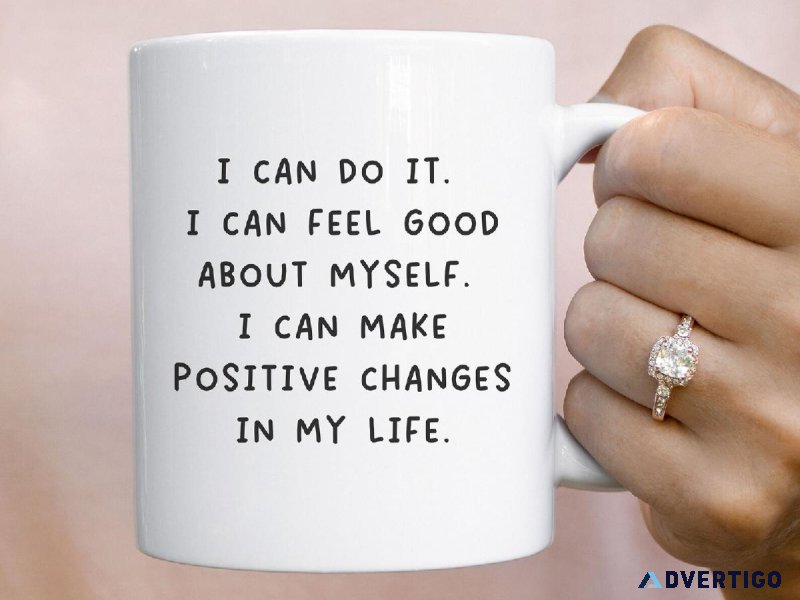 25% off Affirmation Mugs