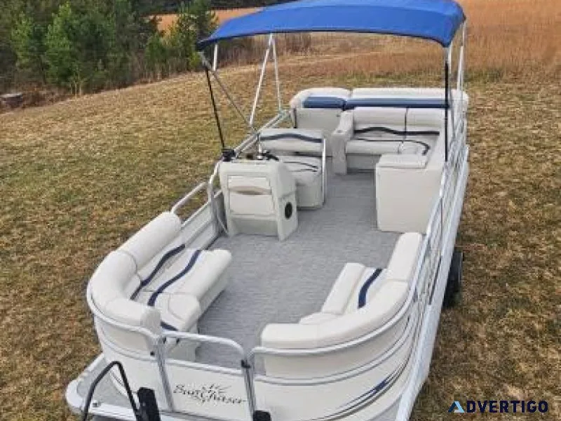 All New 20 Foot Sun Tracker and 2024 Trailer